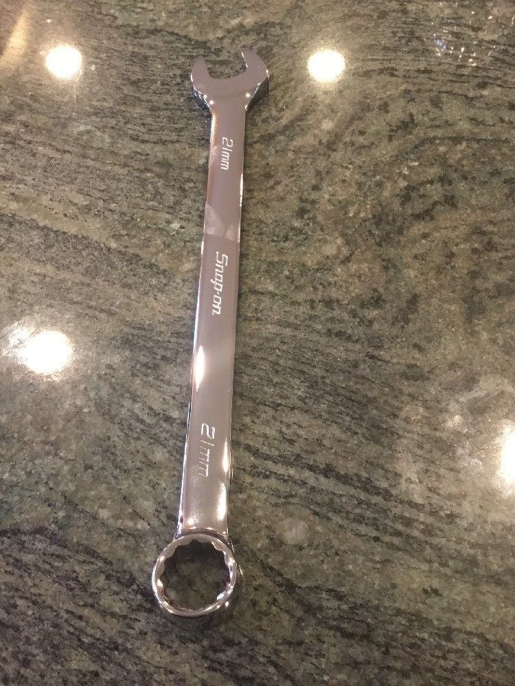 Snap On oexm210b 21mm 12 point metric combination wrench new