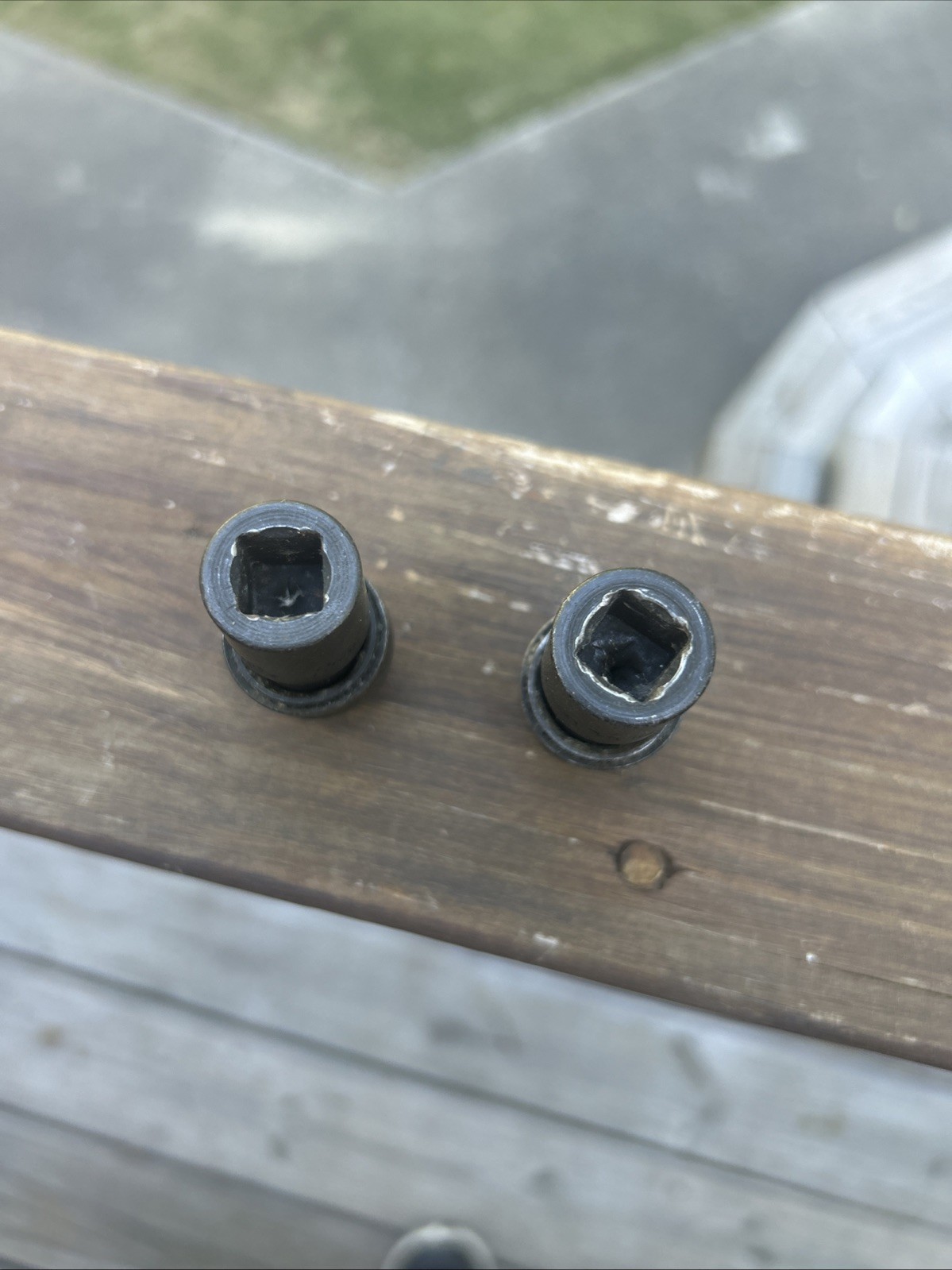 Snap-On 3/8” Drive Shallow Standard 6 Point Swivel Sockets 7/16” And 3/8”