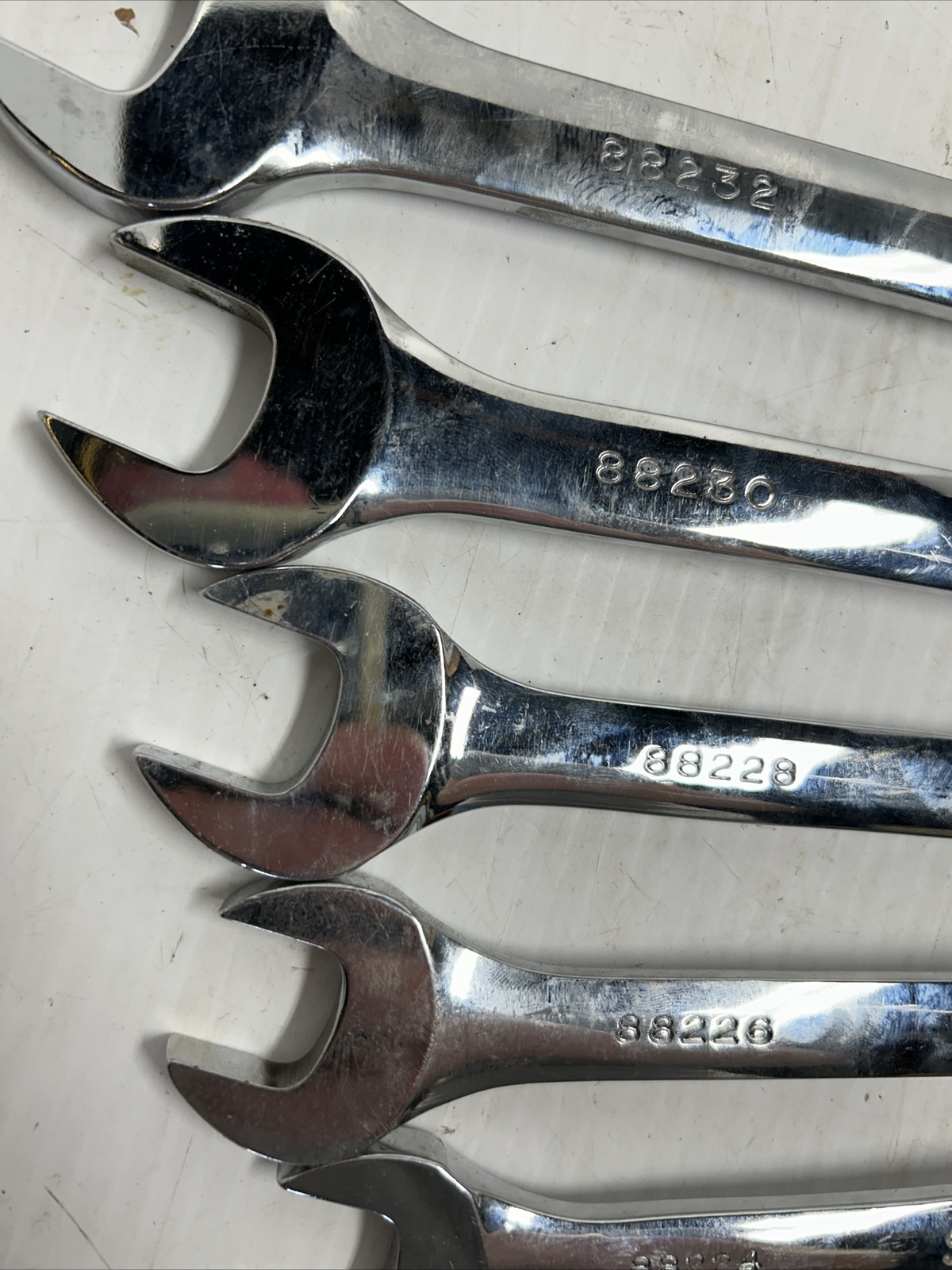 S-K Combination SAE Wrench Set 1″ 15/16 7/8 13/16 3/4 11/16 5/8 9/16 1/2 5/16