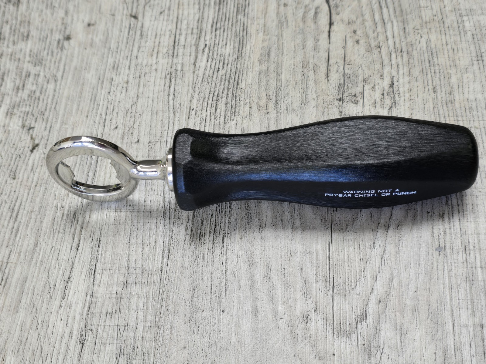 Snap On Black SDD4A Hard Plastic Handle Bottle Opener AWESOME Gift Idea