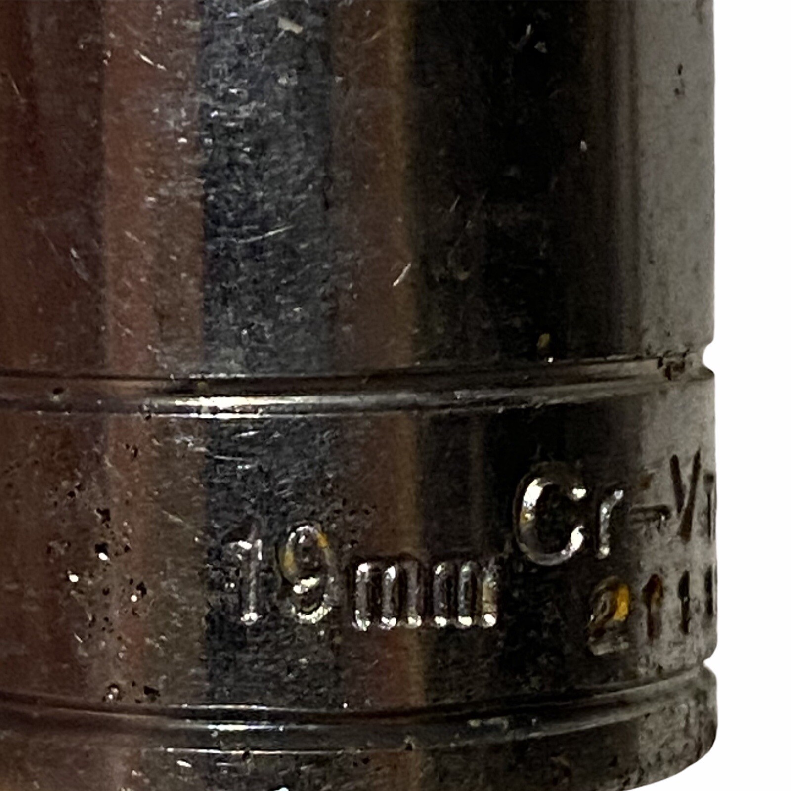 Metric CR-V 6 Point Sockets 11mm 10mm 9 7 4 19 Vintage