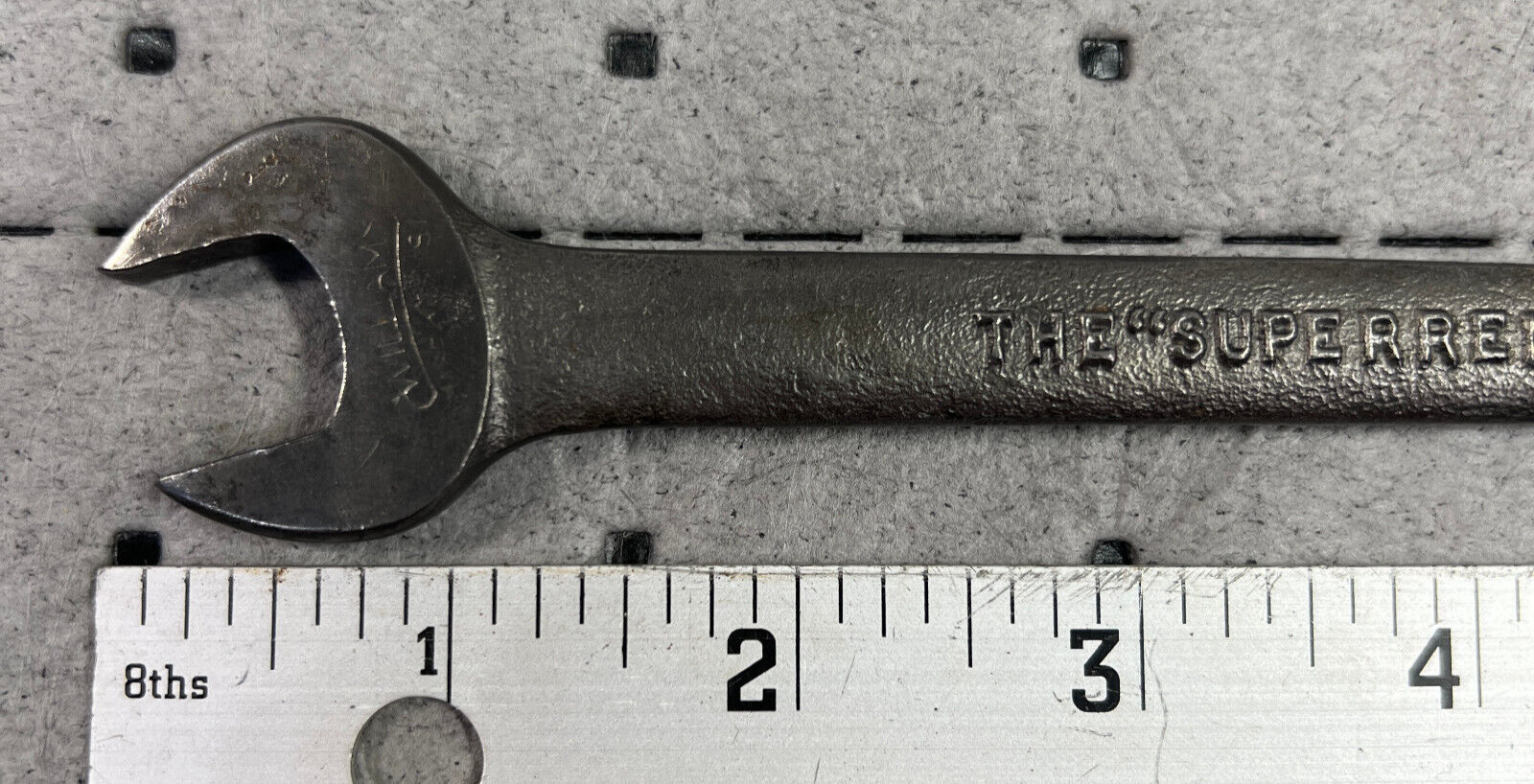 Vintage Williams Superrench 1163 9/16″ 12 Point Combination Wrench SAE Made USA