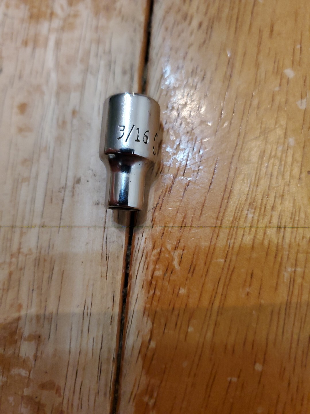 Mac Tools 1/4 Drive 3/16″ 6PT Shallow Chrome Socket M66