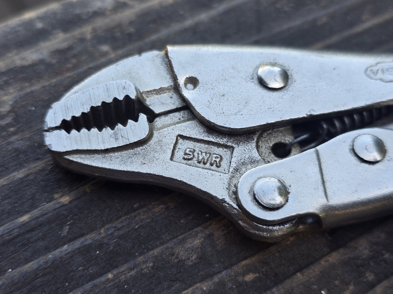 Vintage Petersen 5WR Locking Vise Grip Locking Pliers Dewitt USA Excellent!