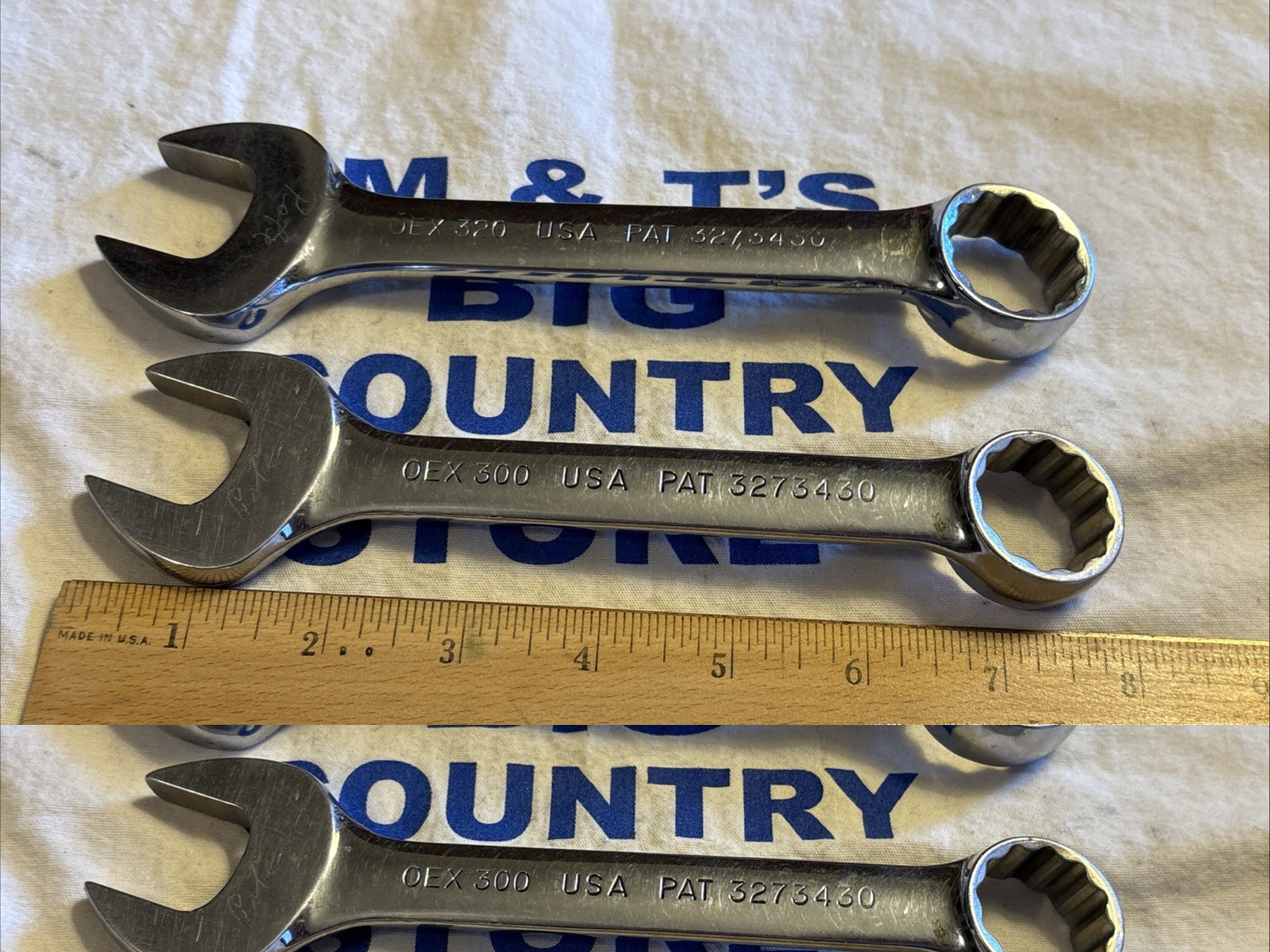 Snap-on Tools USA 2pc 12pt Combination Wrench Set OEX300, OEX320