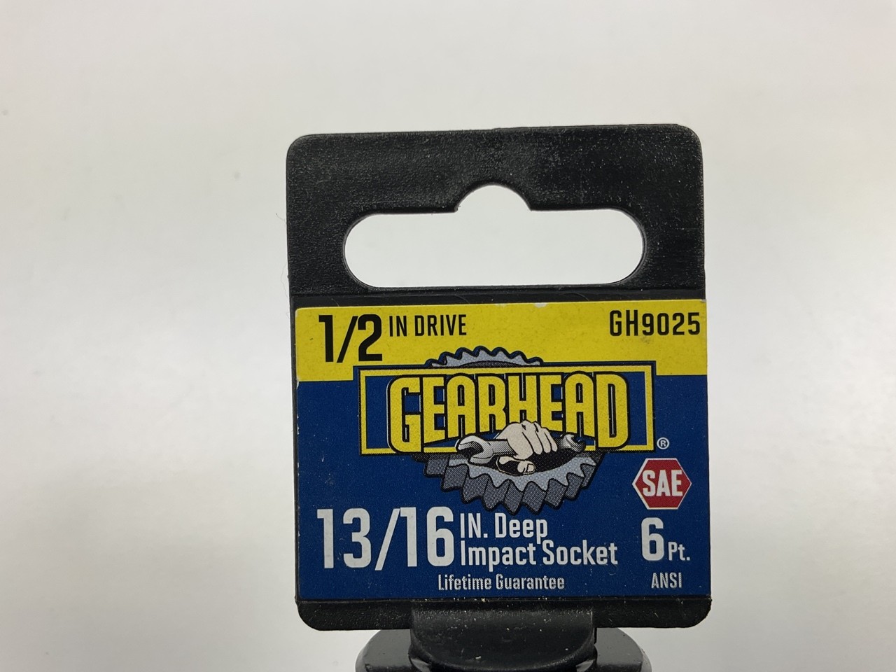 Gearhead GH9025 1/2″ Drive X 13/16 In Deep Impact SAE 6 Point Socket
