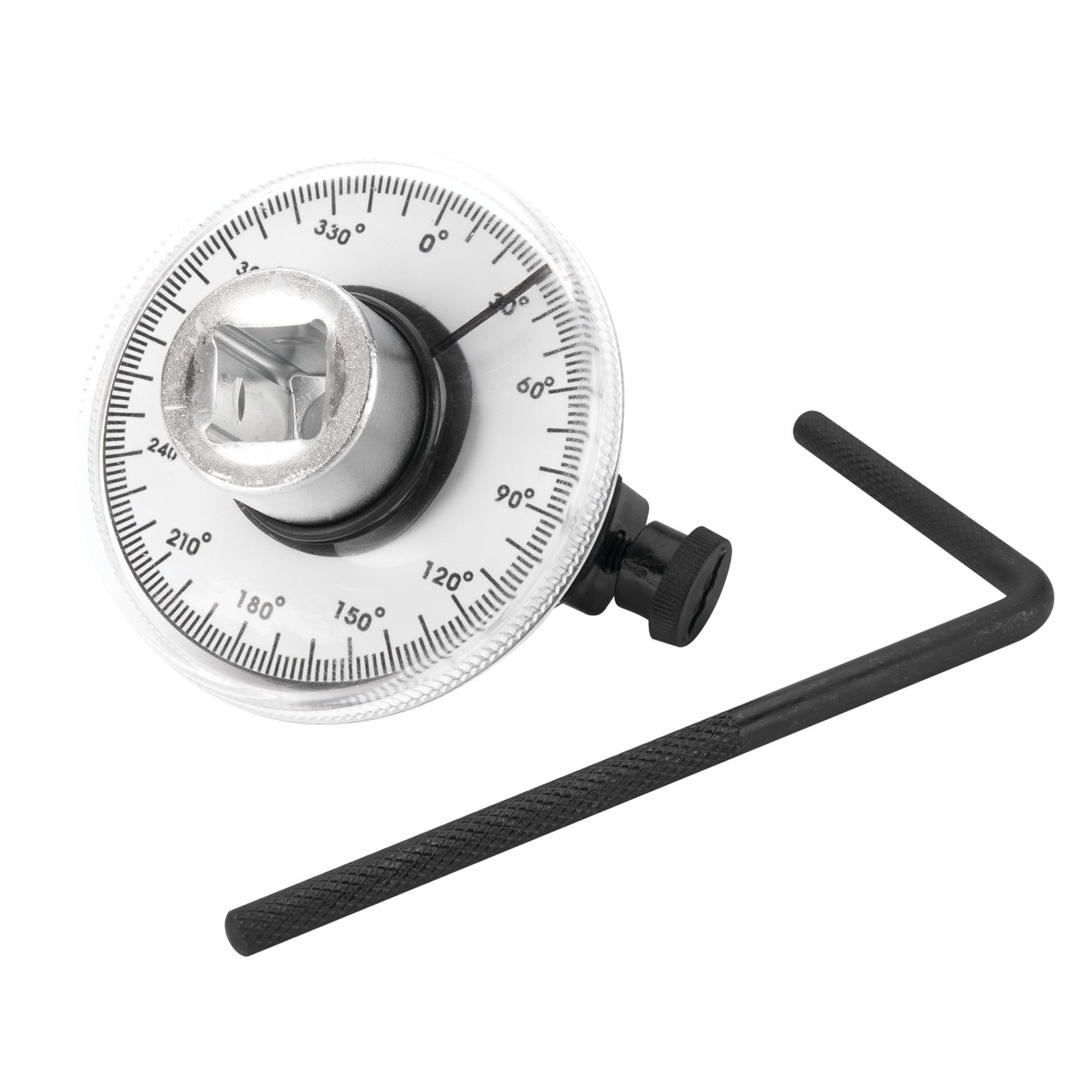 Performance Tool M205 1/2-Inch Torque Angle Gauge with 360 Metal Scale