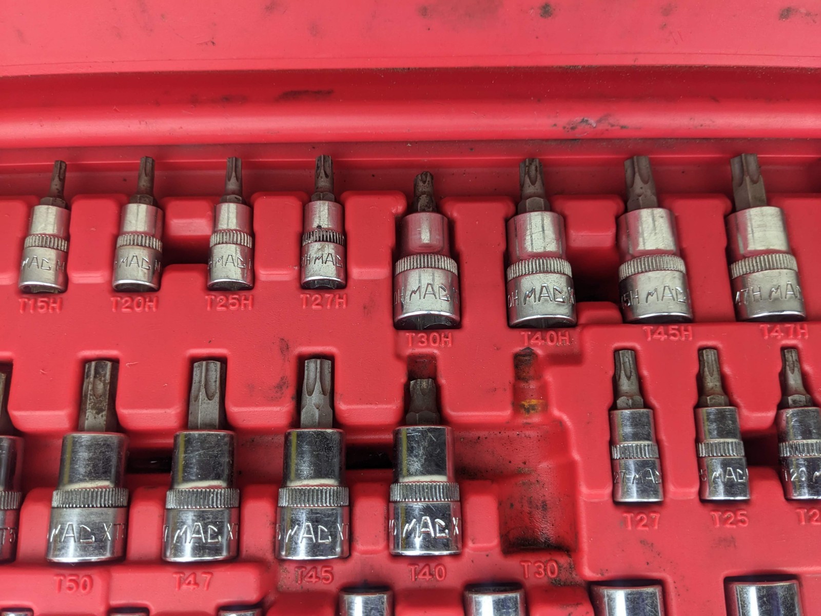 #bj900 MAC Tools SMXVHT50B Master Hex & Star Bit Driver Set