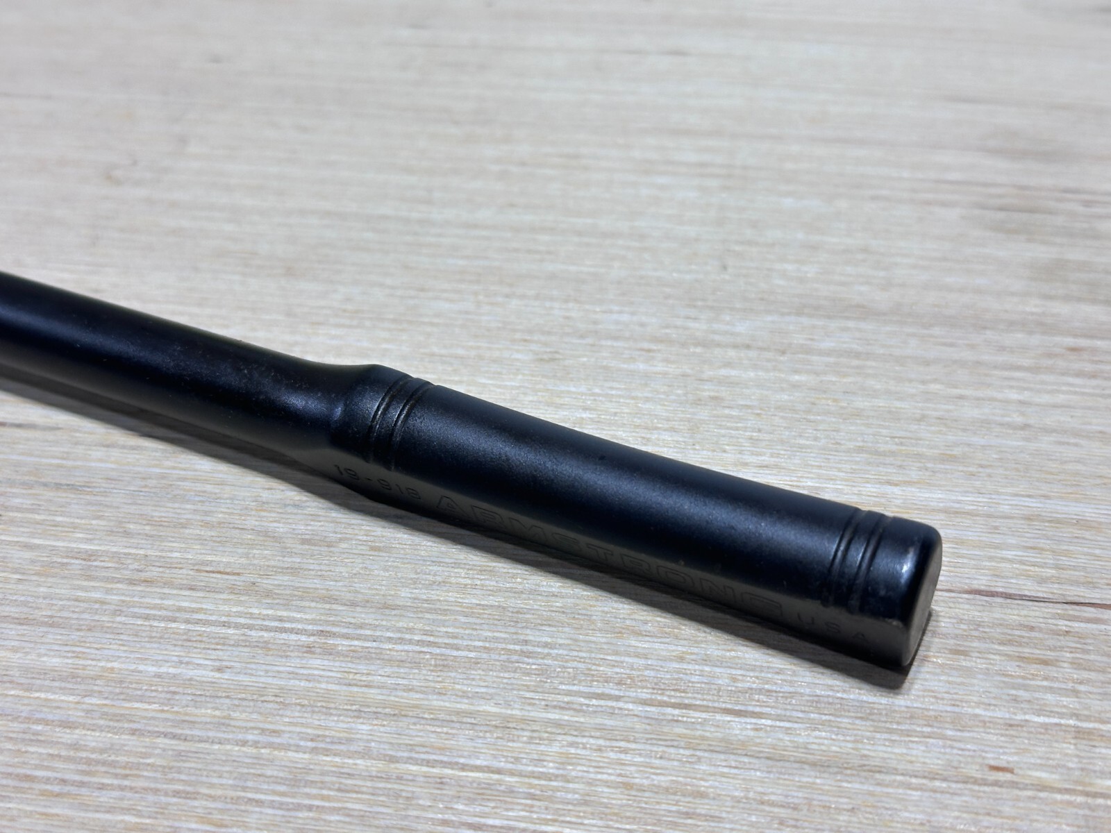 NOS Armstrong Tools USA 19-918 Black Industrial Finish Breaker Bar, 3/8″ Drive