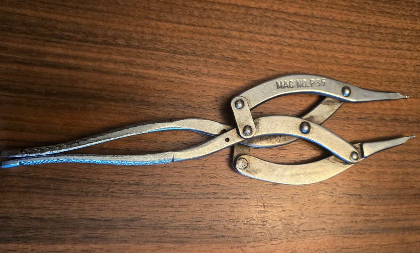 Mac Tool P35 Parallel Plane Compound Snap-Ring Pliers 10” Long – Free Shipping