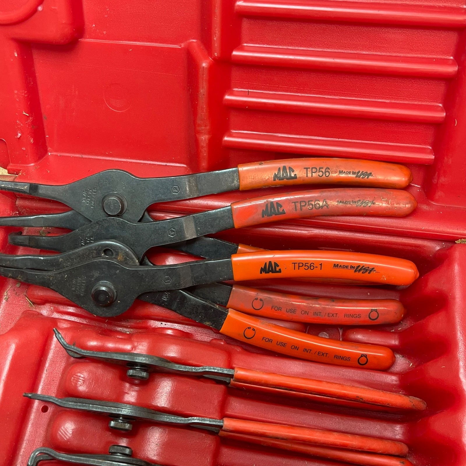 MAC Tools PK250 Retaining Ring Plier Set Convertibles, Retaining Clip plier set
