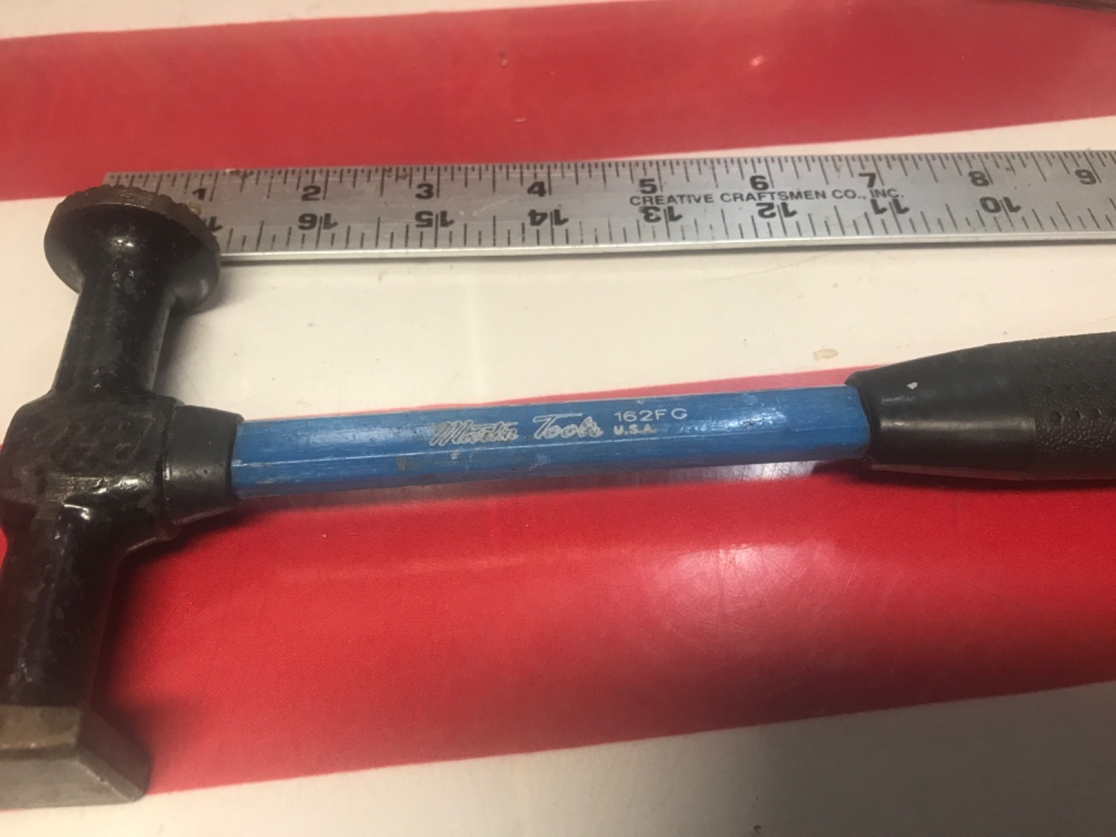 Martin tools 162 FG Auto body hammer shrinking fiberglass handle DDDD