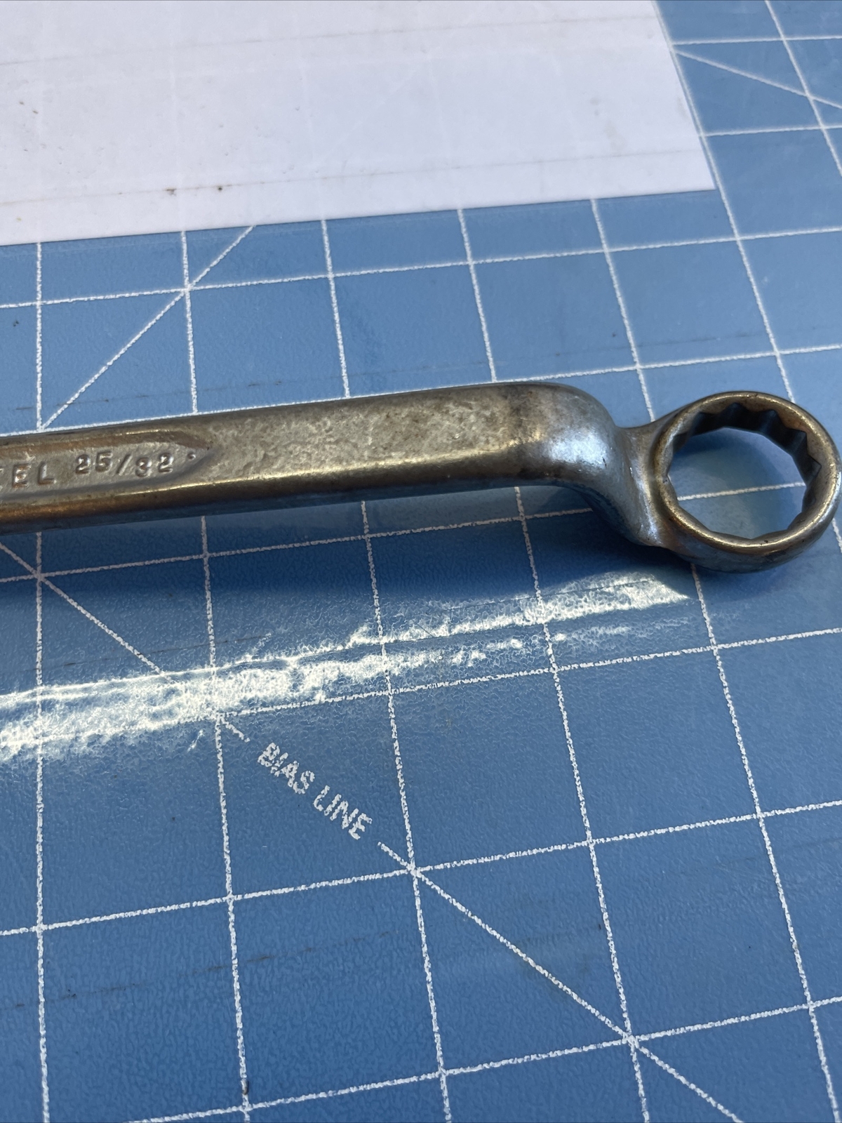 VintAge USA No. 914 3/4in. X 25/32in. Double Box End Offset Wrench Forged Steel