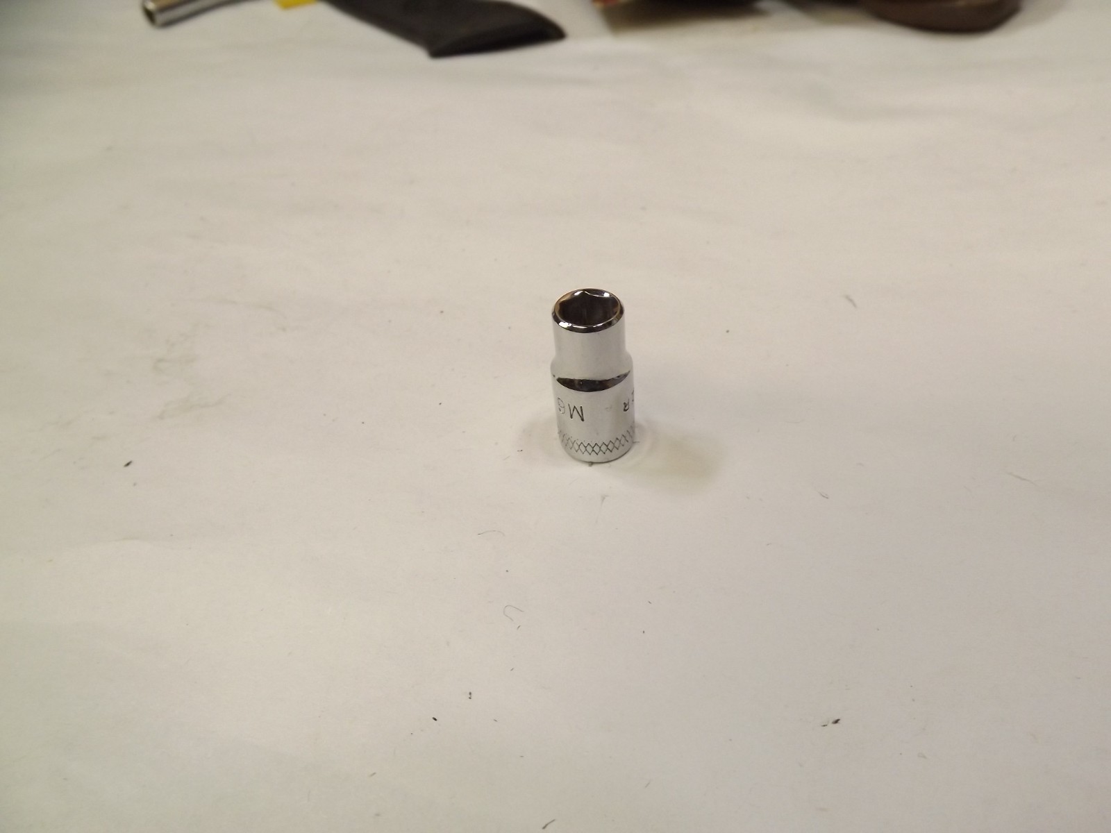 Mac Tools M6 6MMR M66MMR Shallow Socket 1/4″ Drive 6 Point USA Chrome Nice