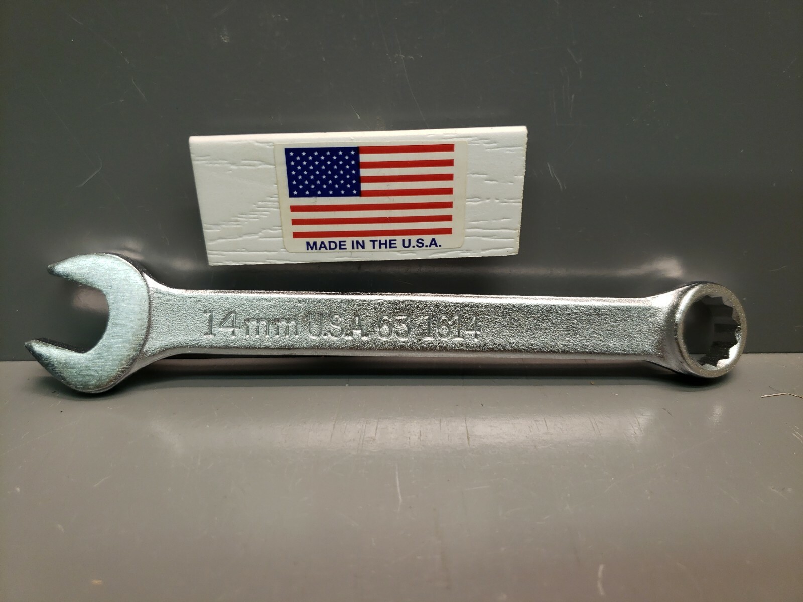 Combination Wrench EASCO 14mm Made in USA 63 1614 For Mechanics & Craftsman