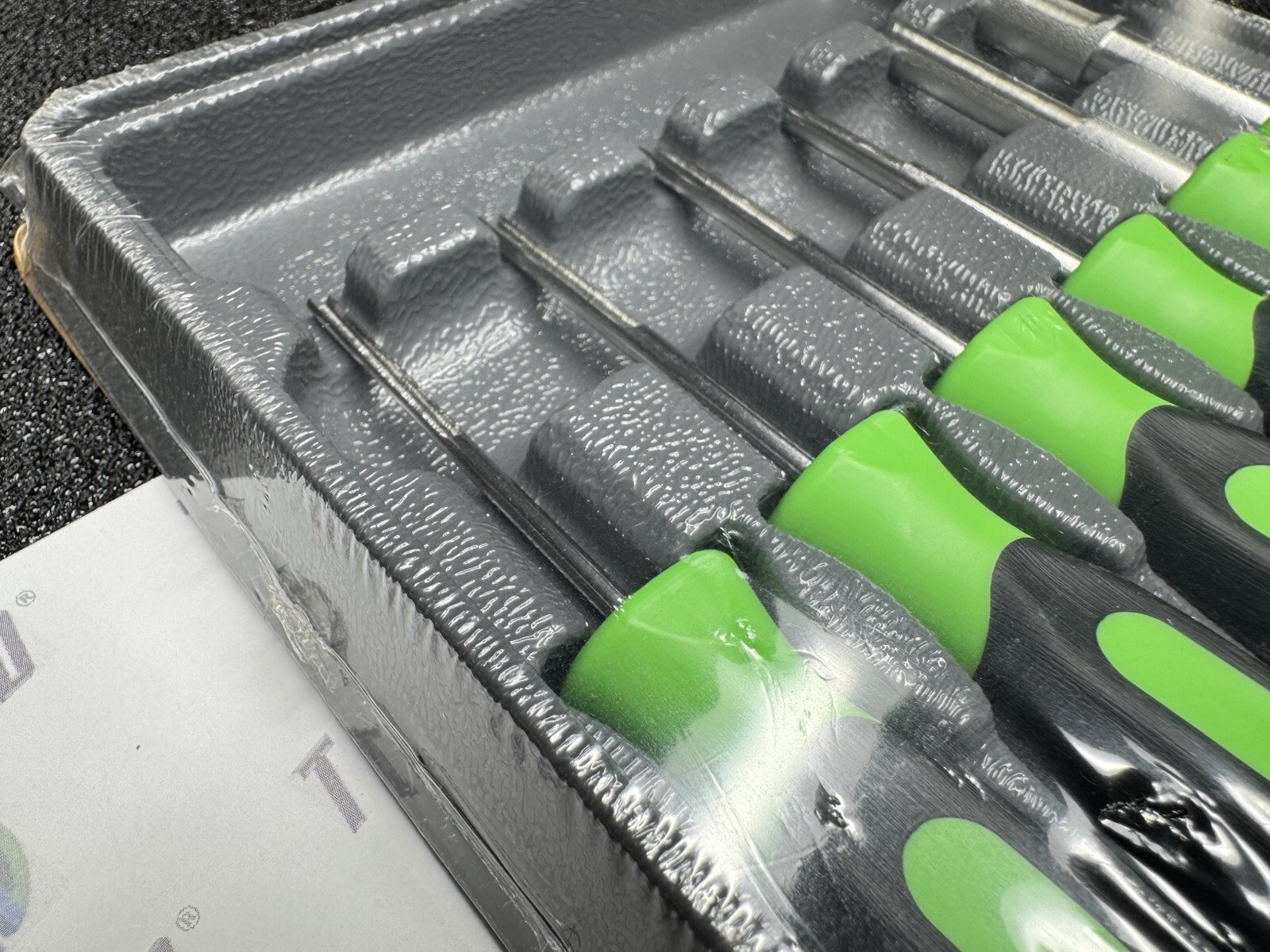 Snap-on Tools USA NEW 6-Piece GREEN Soft Grip Terminal Tool Kit SGDTT106