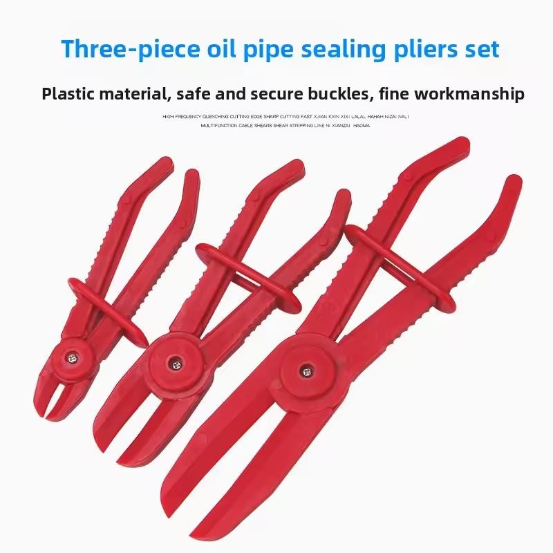 8milelake Hose Clamp Pliers Flexible Pinch Off Plier 3 Sizes for Fuel Hoses US