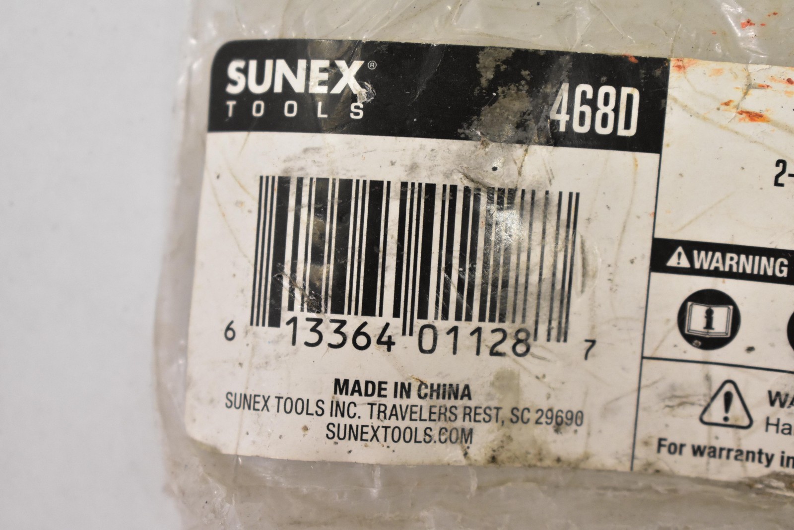 Sunex Tools 468D 2-1/8 in SAE Deep Impact Socket 3/4 in Drive 6-Point Deep Well