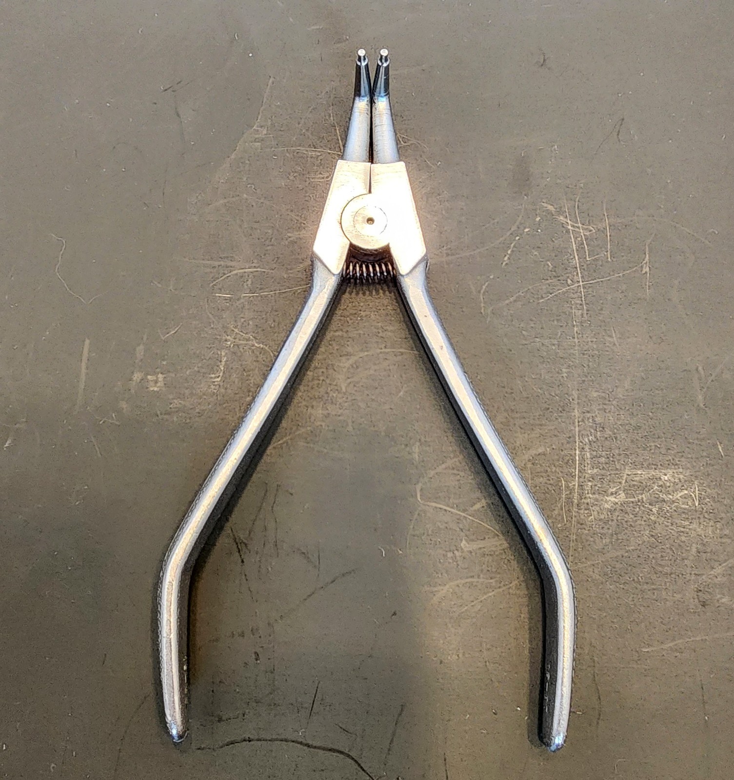 Stahlwille Circlip Pliers Set 4 Pieces Straight and 90 Degree Angle