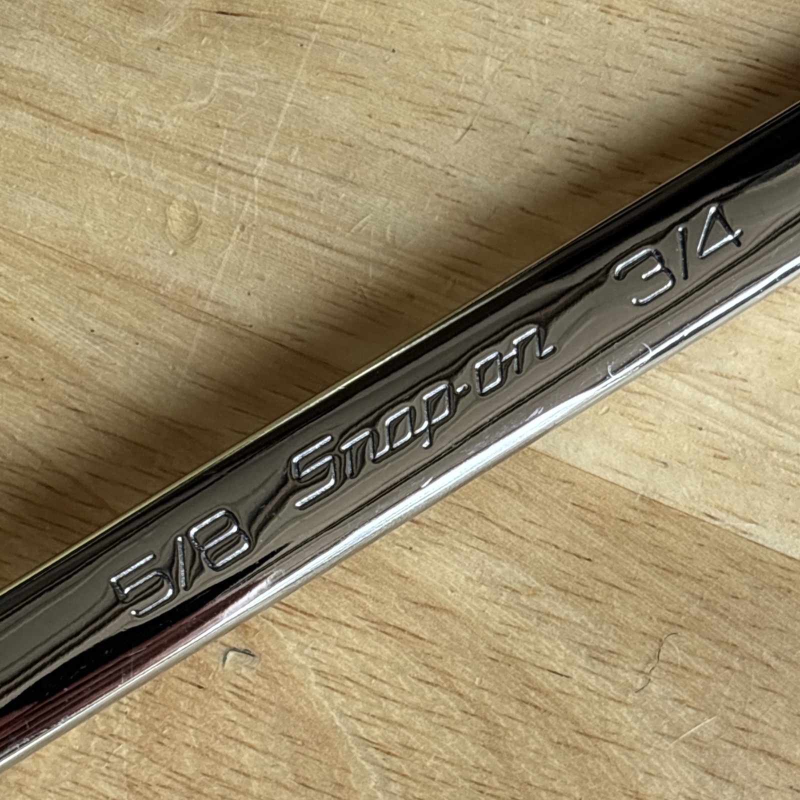 Snap On 5/8″ x 3/4″ 10 Degree Offset Double Box End Wrench 12 Point XB2024A USA