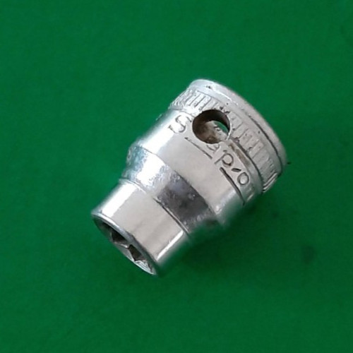 1937 Snap-on Tools 3/8″ Drive 1/4″ Socket F408 8pt Point Double Square TM408