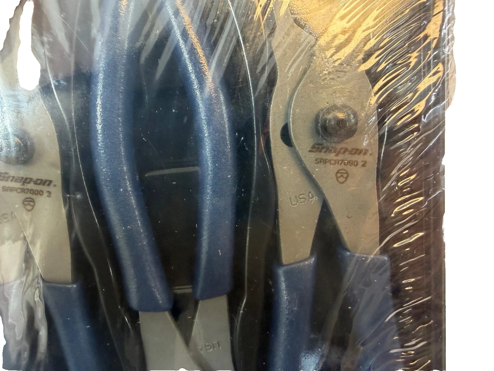 Snap-on POWER BLUE 7pc Quick Release Snap Ring Pliers Set SRPCR107MB USA NEW
