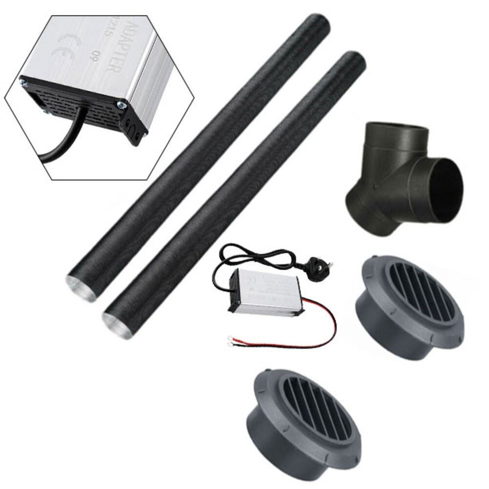 Power Converter Adapter for Diesel Heater 5KW 8KW with 75mm Pipe Set 245V 12V