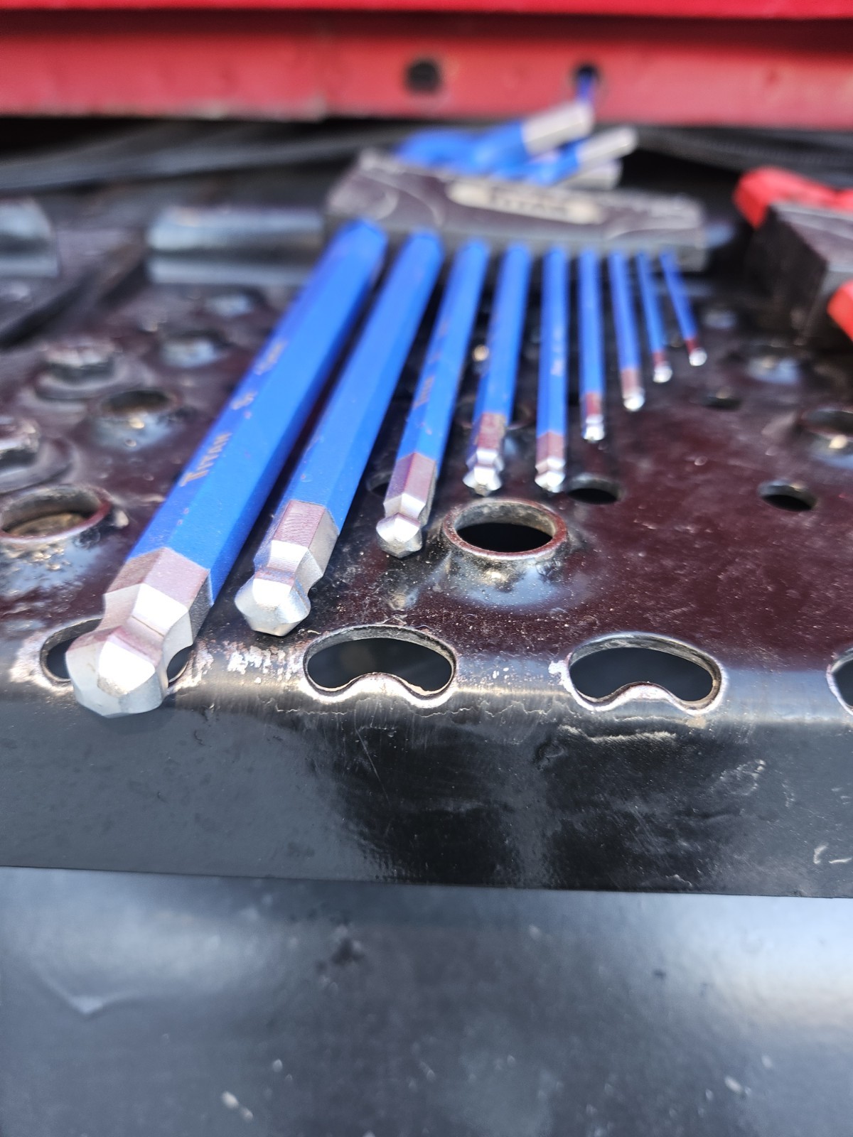 Titan SAE & MM Allen Full Wrench Set