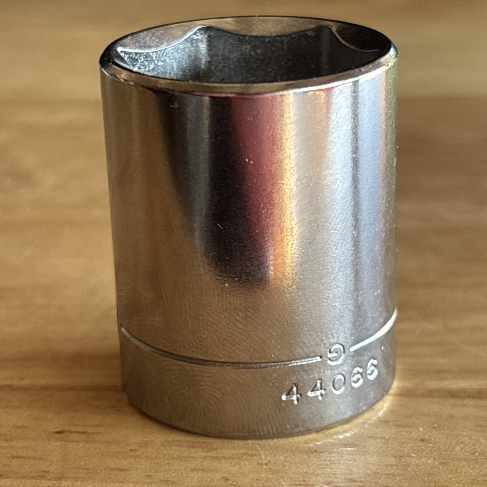 Craftsman 1″ Shallow Socket 1/2″ Drive 6 Point Inverted G Series 44066 USA