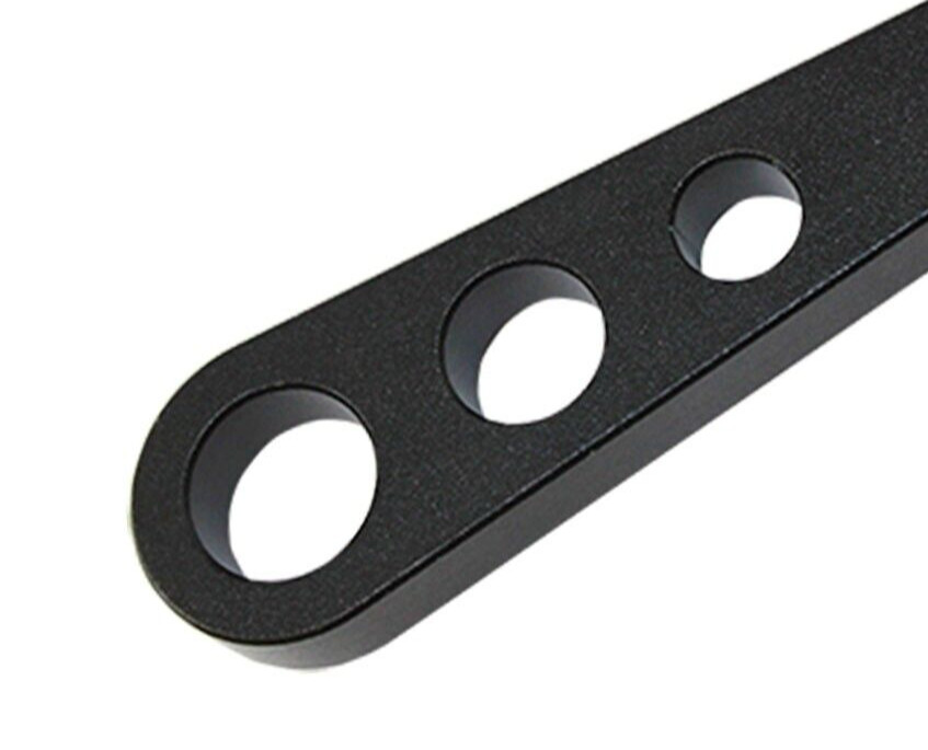Black Aluminum Wrench, AN Fitting Wrench Hex # 4 or 9/16″, Hard Anodized AN4
