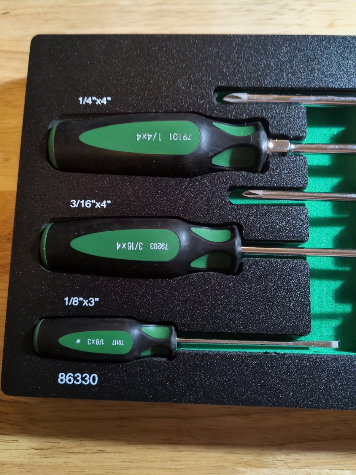 SK Professional Tools 6 Piece Cushion Grip Screwdriver Set New LIFETIME WARRANTY