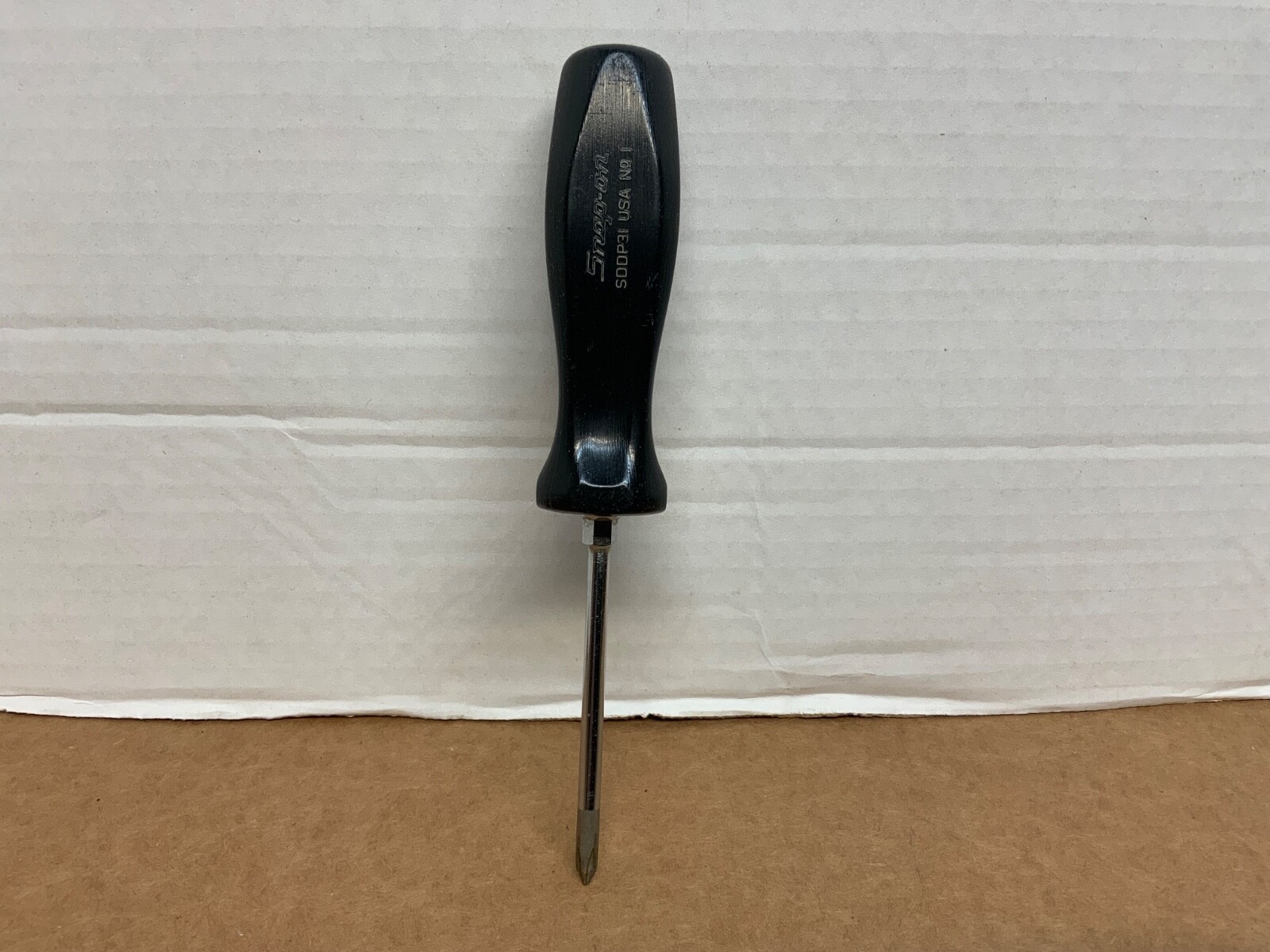 SNAP ON SDDP31 BLACK HANDLE #1 PHILLIPS SCREWDRIVER