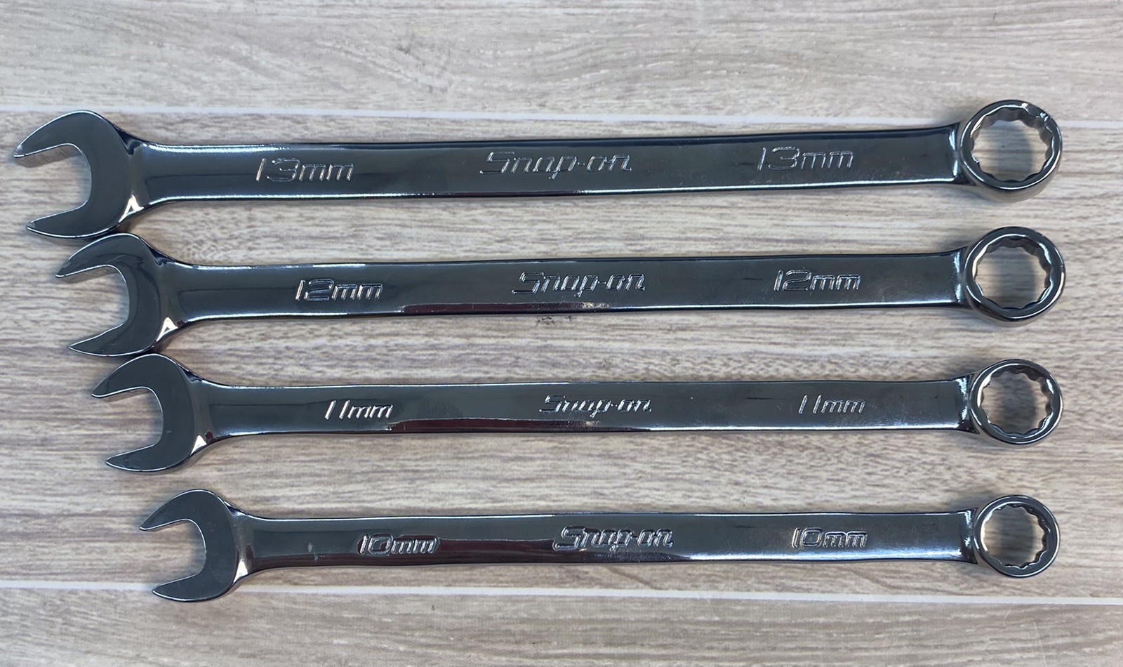 Snap-on Metric combination Wrenches OEXM100B OEXM110B OEXM120B OEXM130B 10-13mm