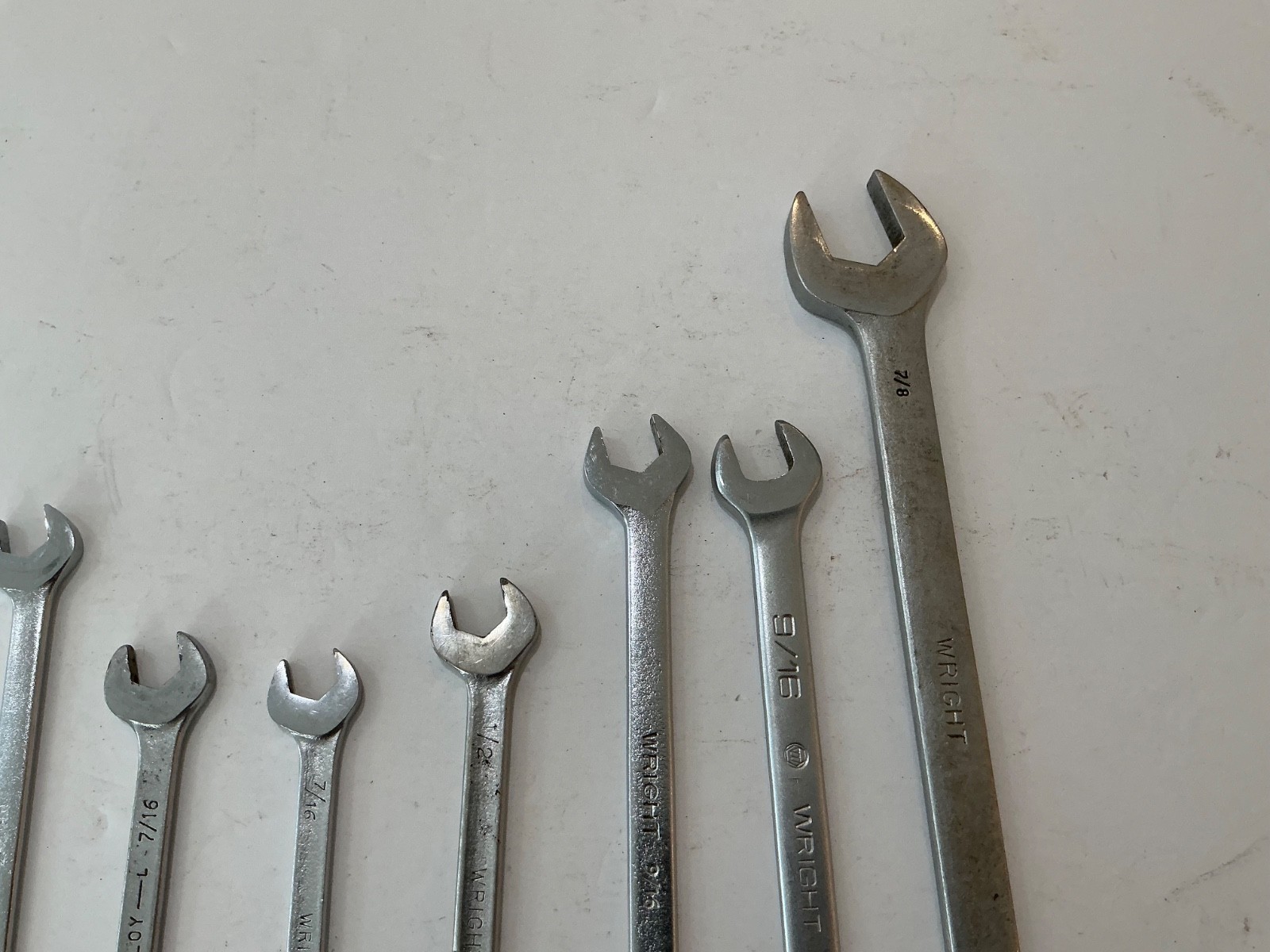 Asst Wright combination wrenches 7 pc all for $25 OBO USA made SAE