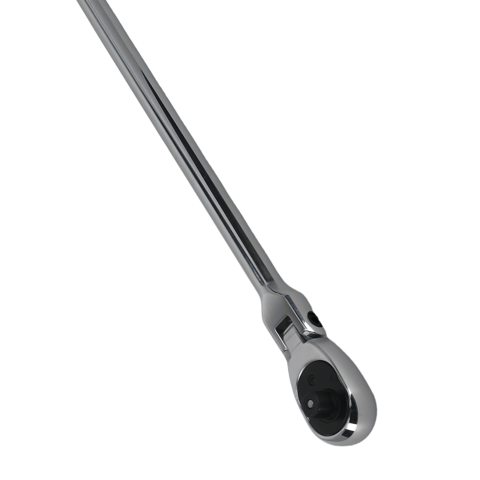 3/8in Drive Extra Long Flex Head Ratchet 18in 40CR Quick-Release 72-Tooth