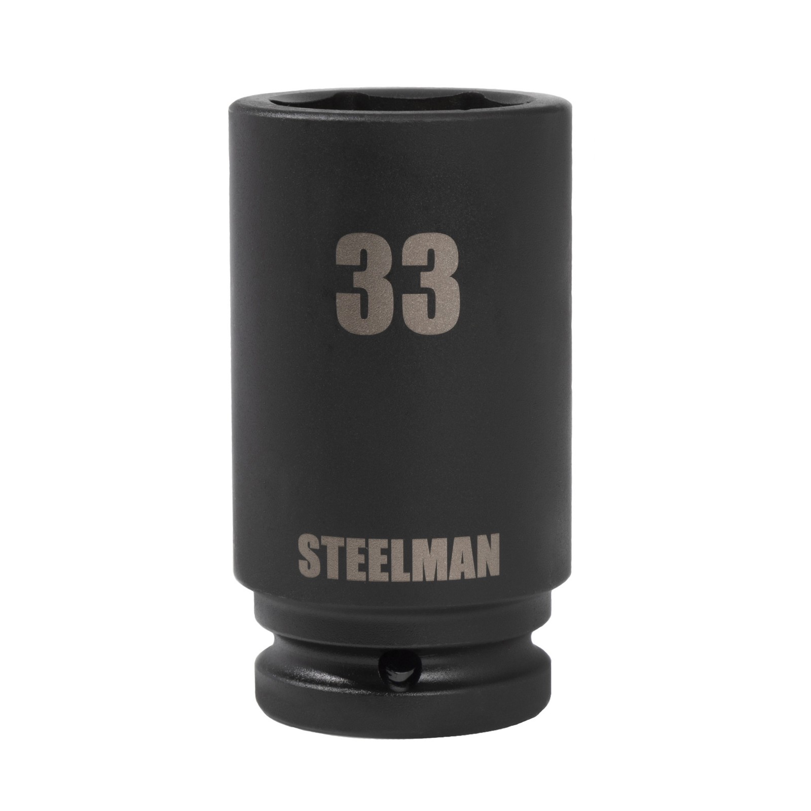 Steelman 3/4 in. Drive 33mm 6 Point Deep Impact Socket 79344