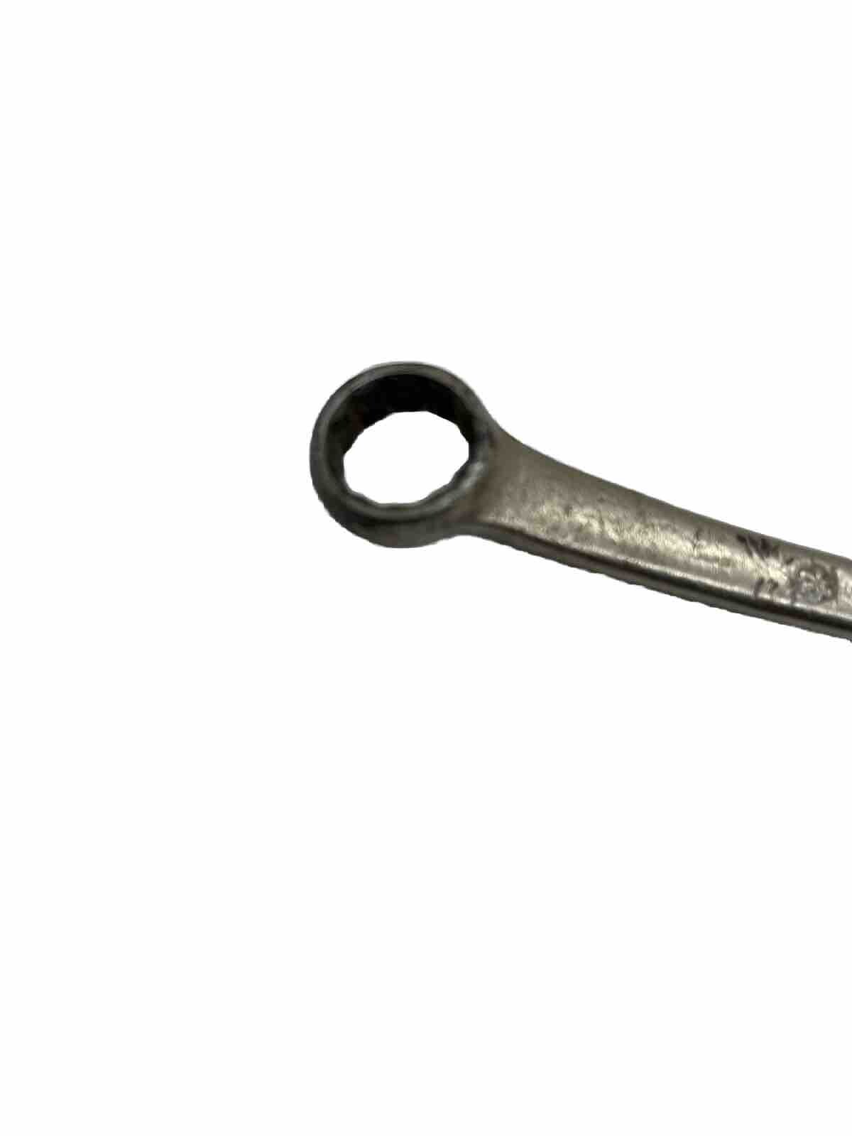 Vintage VLCHEK USA WBH 1416 7/16″ x 1/2″ SAE Double Box End Wrench! Made In USA!