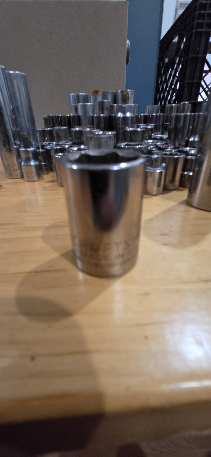 Lot Of 154 Craftsman Sockets, Standard And Metric, Vintage And Modern.