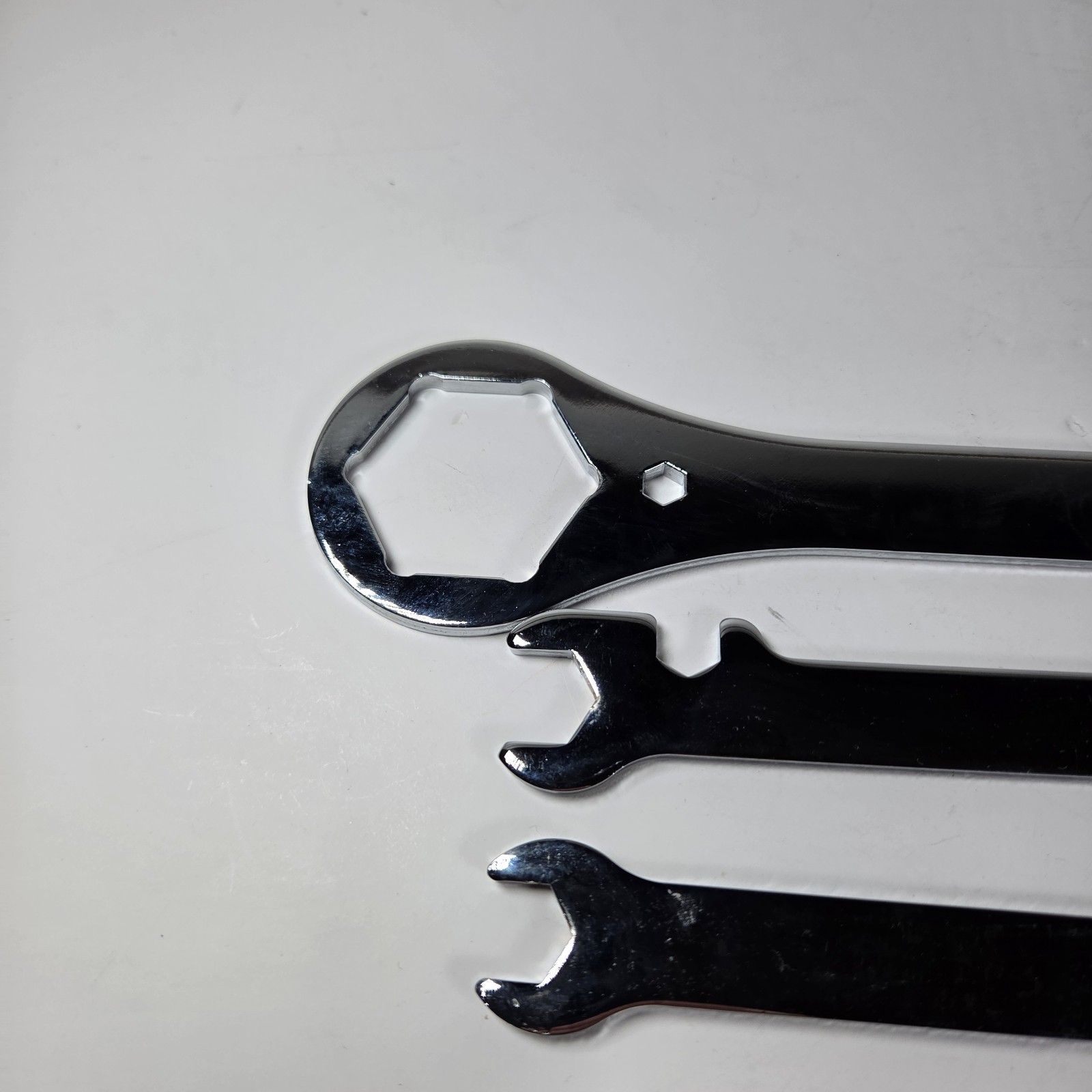 Harley Davidson Tool Set Axle Wrench 36mm 3/4″ + Standard & Metric Wrenches (3)