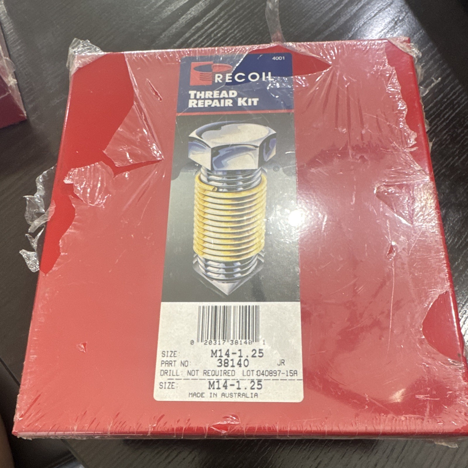 Recoil Thread Repair Kit M14-1.25 Steel MPN 38140