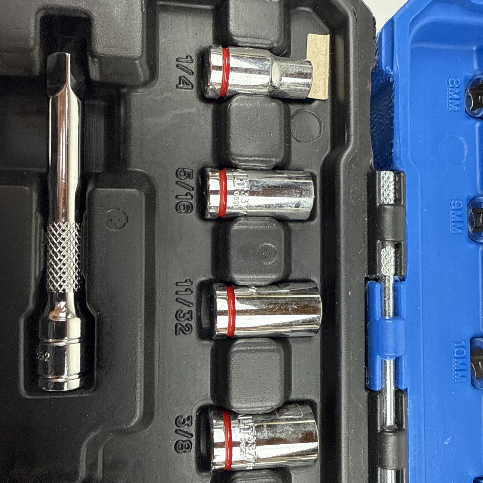 Kobalt 20-Piece Standard (SAE) and Metric Polished Chrome Mechanics Tool Set