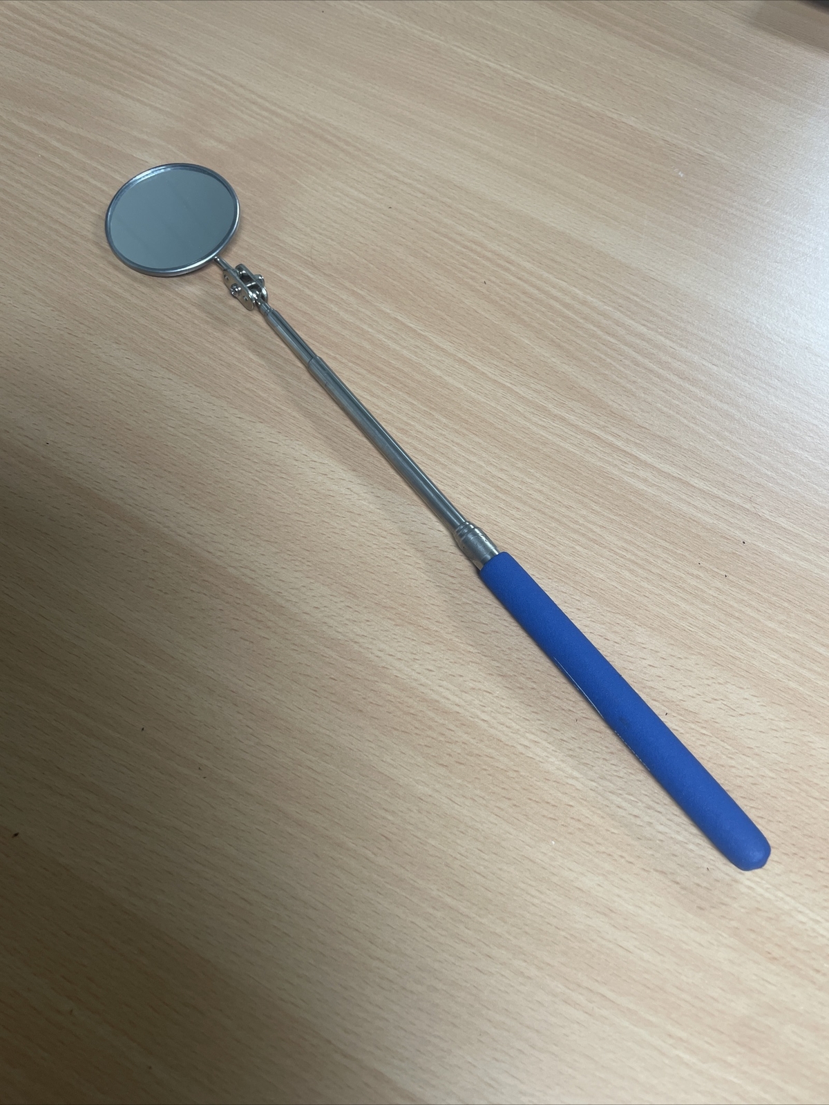 blue point 3ft extending mirror easy carry pocket size adjustable Snapon Blue