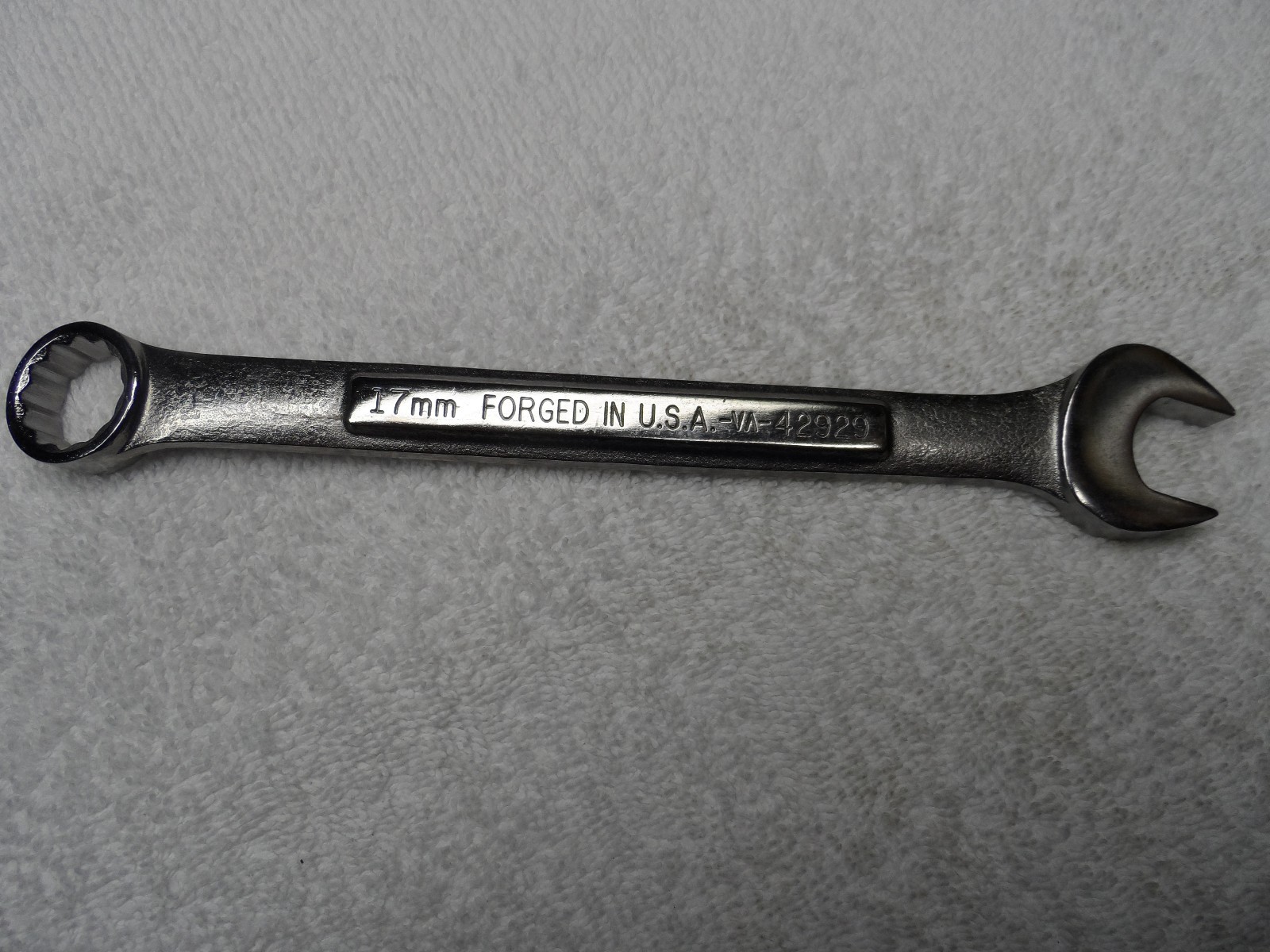 Craftsman Metric MM Combination Wrench, 12pt, USA NOS, 17mm – Part # 42929