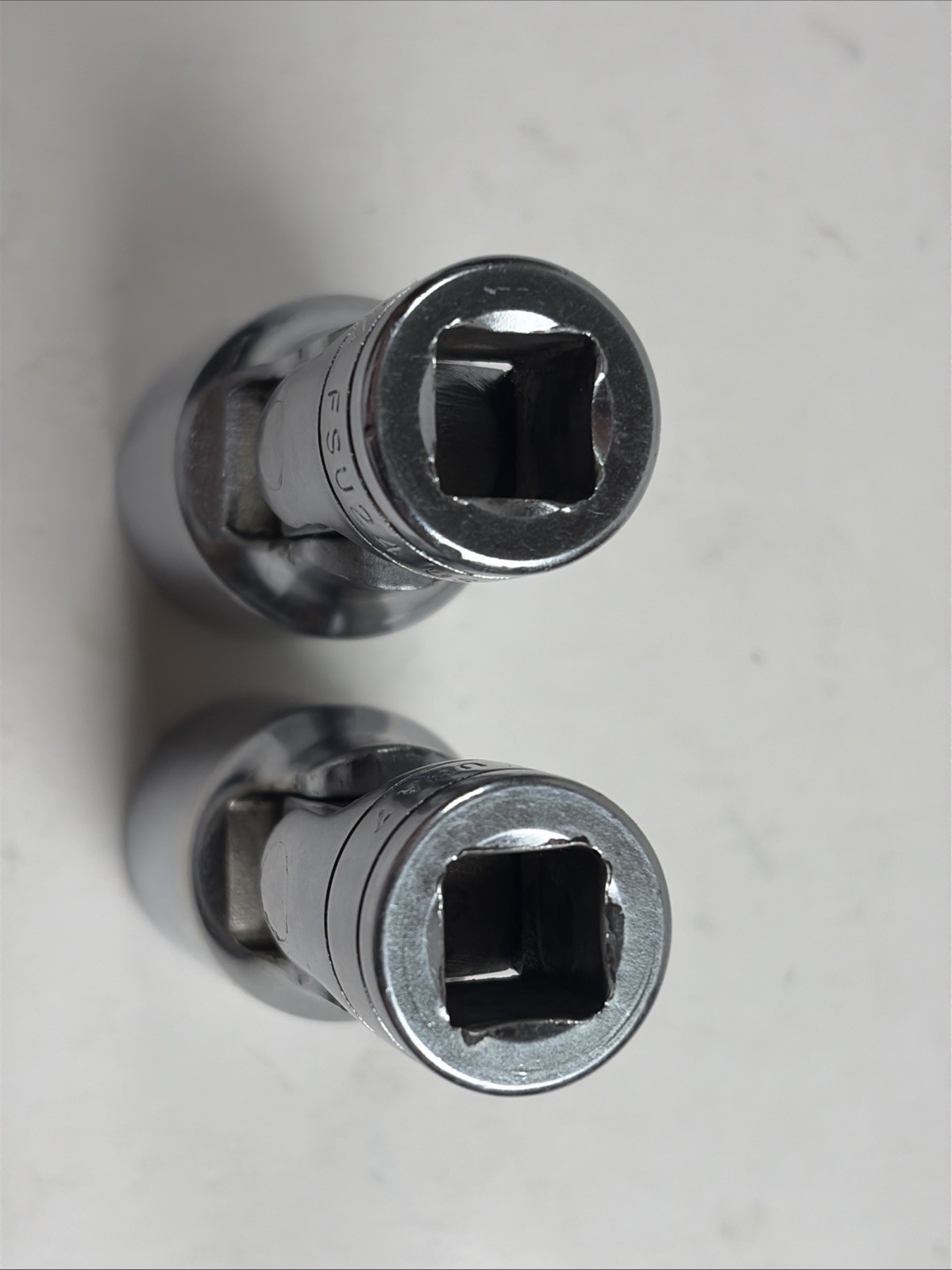 Snap-on FS24 & FS 22 Swivel Sockets 3/8″ Drive 6 Pt Universal Chrome