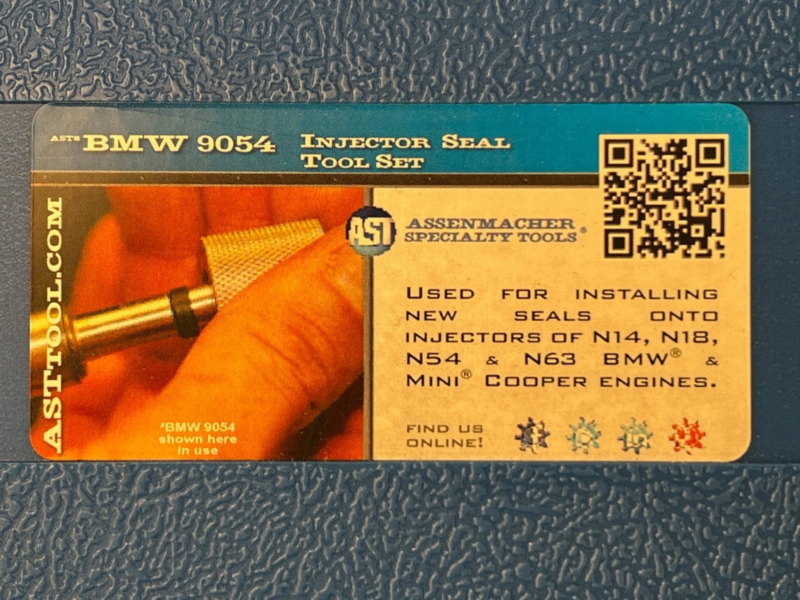 Assenmacher Specialty Tools BMW Fuel Injector Seal R&R Set AST BMW 9054