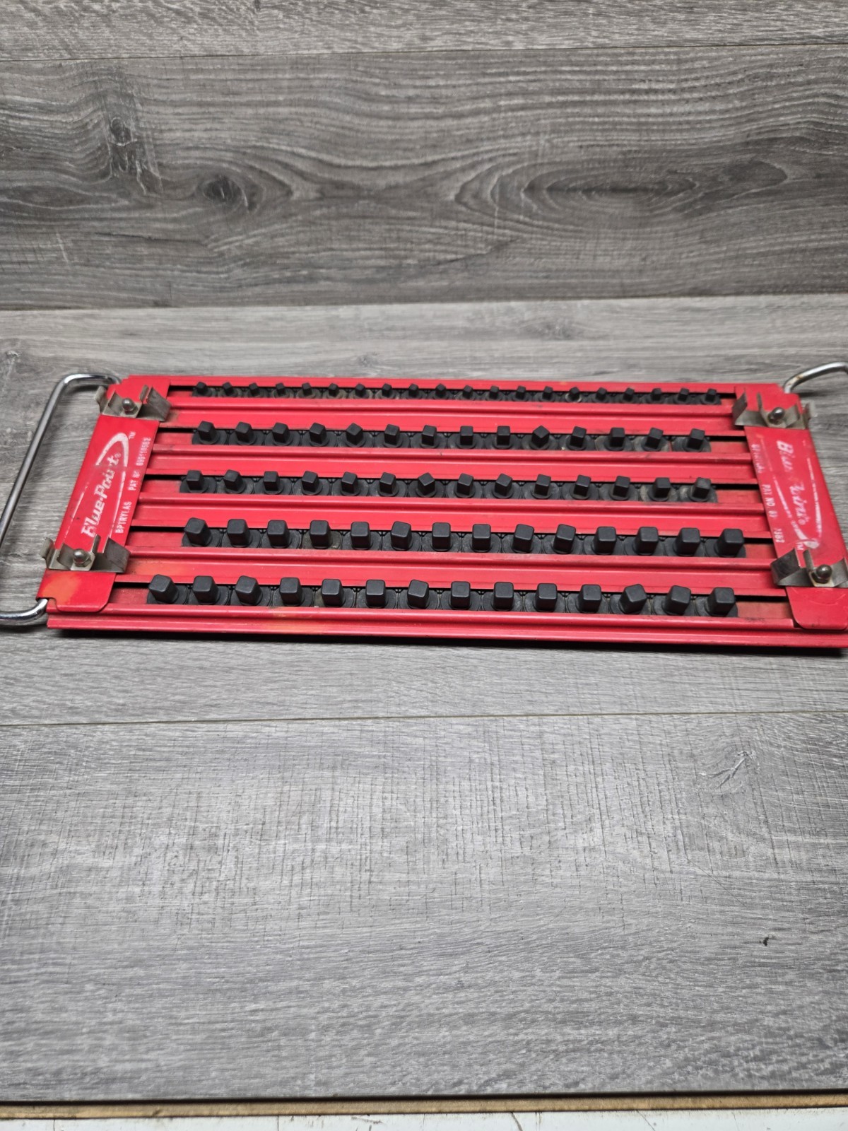 Blue Point Locking Socket Tray Red Metal