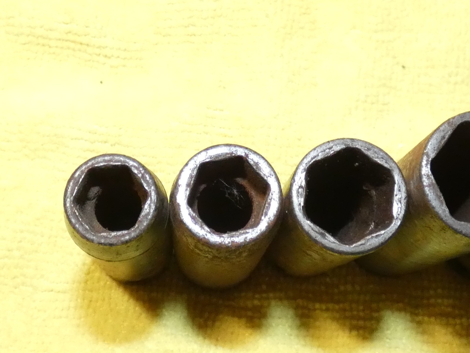 7 Snap-On SIMF120-SIMF240 3/8″-3/4″ 3/8″ Drive 6 Point Impact Deep Socket Set #B