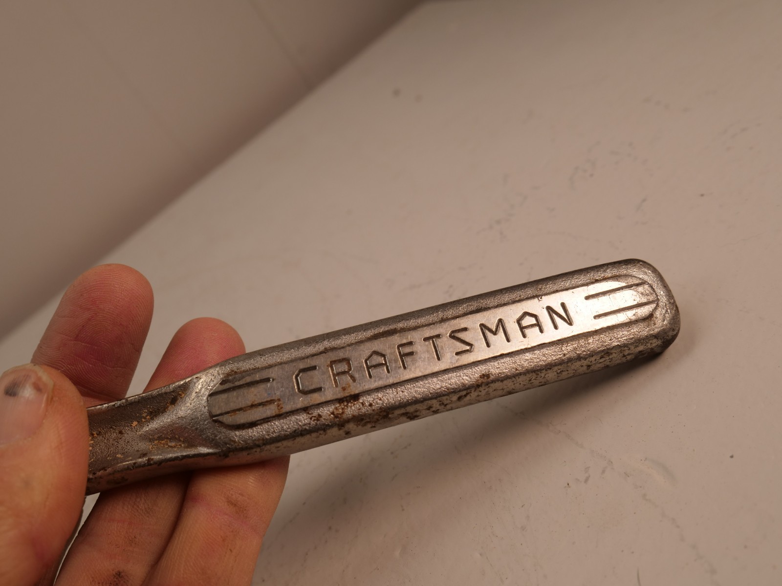 Vintage Craftsman 1/2″ Drive Ratchet 44970 Oil Port =V= Flying V Made in USA