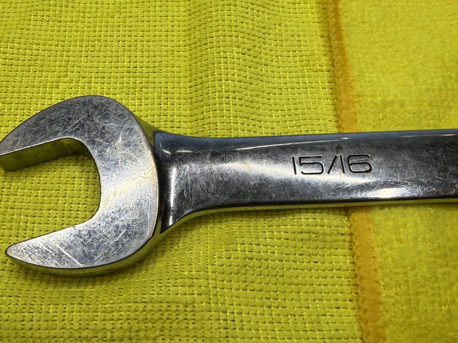 SNAP ON TOOLS NO. OEX30B SAE 15/16″ FLANK DRIVE 12-PT COMBINATION WRENCH