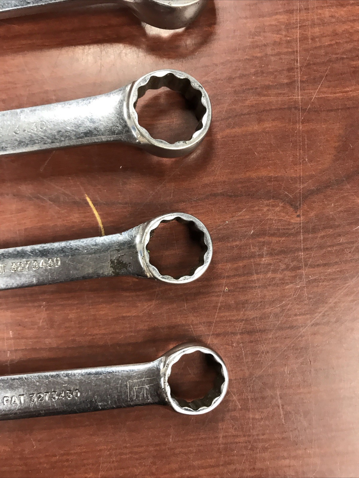 5 Snap-on OEX (300, 280, 260, 220, 200) Stuby SAE Combination Wrenches